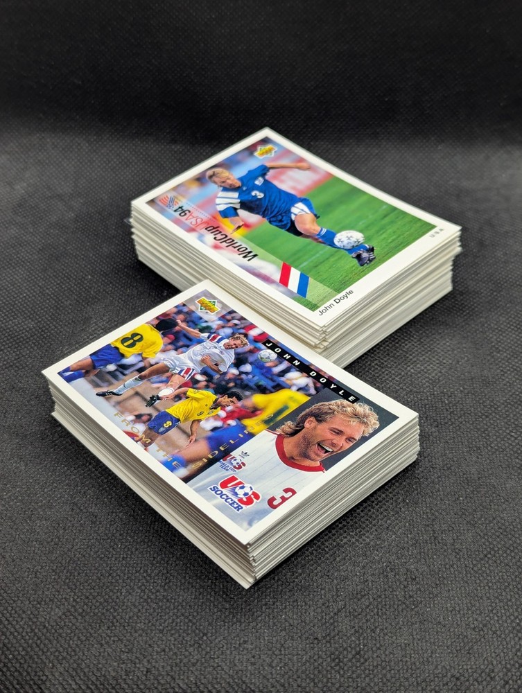 1993 Upper Deck World Cup 94 Preview Soccer Cards – English/Spanish – You Pick