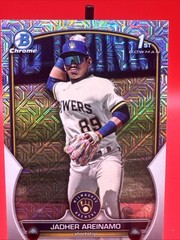 2023 Bowman Chrome Prospects Mega Box Mojo Refractor Jadher Areinamo #BCP-206