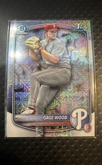 2025 Bowman Draft – Chrome Gage Wood #BDC-4 Refractor (RC)