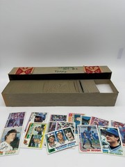 1982 Topps Baseball Complete High Grade Set 1-792 CAL RIPKEN JR./LEE SMITH RCs