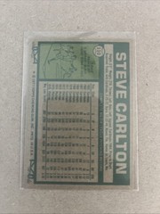 1977 Topps Steve Carlton #110 Near Mint