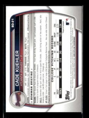 2023 Bowman Draft Paper Cade Kuehler Atlanta Braves 1st #BD-21 5 Card Lot