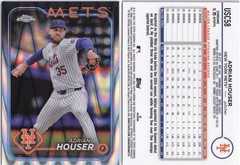 New York Mets Lot Jonah Tong RC Nolan McLean Vientos Chrome Refractors