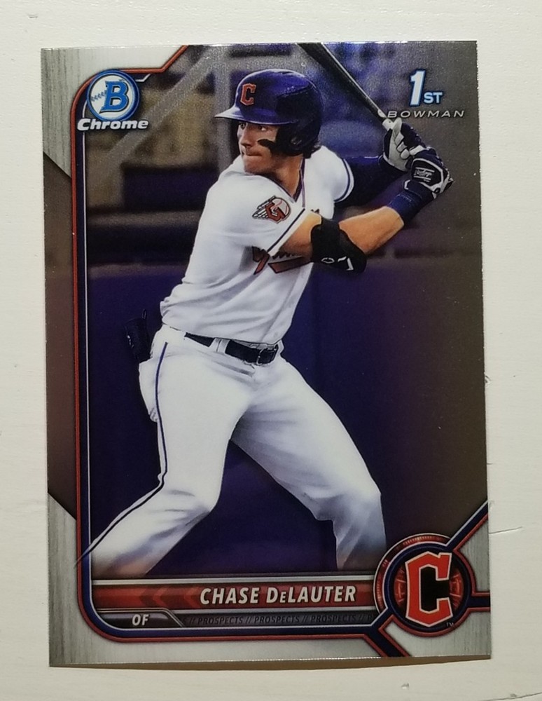 2022 Bowman Draft Chrome Chase Delauter 1ST Bowman #BDC-49 Mint HOT ROOKIE