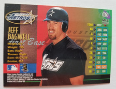 1998 Fleer Metal Universe Jeff Bagwell #80 Houston Astros HOF