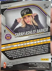 2025 Panini Prizm WNBA – Rookie Variation Sarah Ashlee Barker #142 Green…