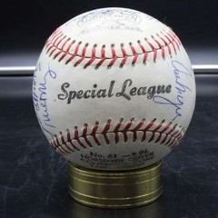 1976 Detroit Tigers Team Signed Baseball Mark Fidrych +20 Autograph ZJ22929