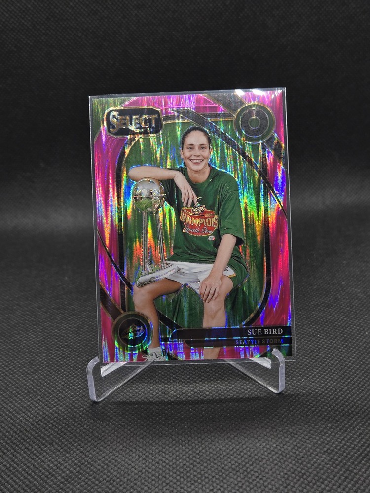 2025 Panini Select WNBA #249 Sue Bird Pink Flash Prizms