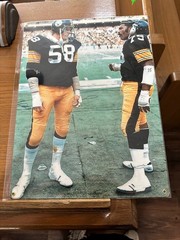 PITTSBURG STEELERS 12 X 16 STEEL METAL SIGN