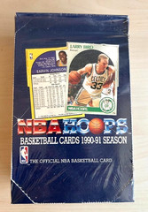 1990-91 Season NBA Hoops Basketball Sealed Box 36 Packs Larry Bird On Cover