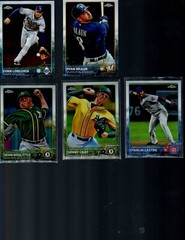 2015 TOPPS CHROME BASEBALL COMPLETE YOUR SET 1-200 BUY MORE, SAVE MORE