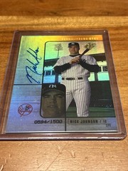 2000 SPx – Rookie/Young Star Nick Johnson #594 /1500 (AU)