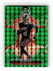 Kyle Pitts 2024 Panini Mosaic #11 Atlanta Falcons Mosaic Green Prizm