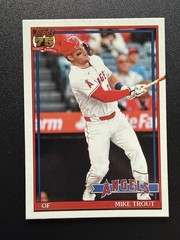 2026 Topps #T91-1 Mike Trout 1991 Topps 35th Anniversary (Series One)