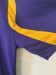 Los Angeles Lakers Shirt Men&rsquo;s 2XL Purple Short Sleeve Dri-Fit NBA A2