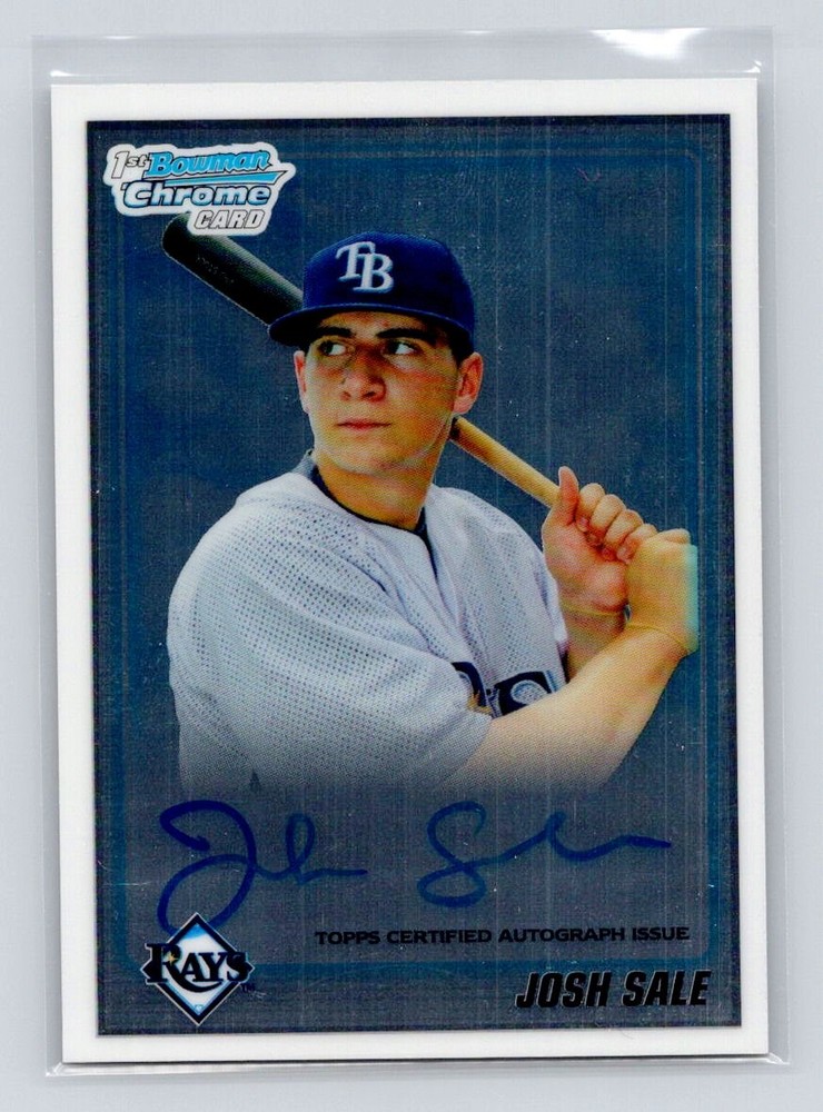 2010 Bowman Draft Picks & Prospects #BDPP77 Josh Sale Chrome Prospect Autographs