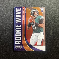 2020 Panini Playoff Jalen Hurts Silver Rookie Wave Eagles