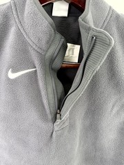 Univ. of Iowa Hawkeyes Nike 1/4 Zip Therma-FIT Vest Men&rsquo;s Small Gray Grey