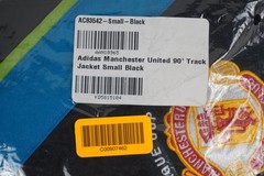 Adidas Manchester United 90 Woven Tack Jacket In Black Men&rsquo;s Size Small (KD5815)