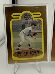 1993 BLEACHERS NOLAN RYAN 23KT GOLD 4 CARD SET