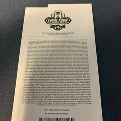2017 NCAA Men&rsquo;s Basketball Tournament Final Souvenir Ticket – UNC-Gonzaga