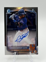 2025 Bowman Chrome Christopher Suero #CPA-CSU Prospect Auto A131
