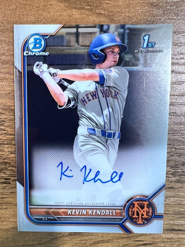 2022 Bowman Chrome Prospect 1st Autograph Kevin Kendall #CPA-KK
