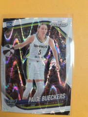 2025 Panini Prizm WNBA – Paige Bueckers #5 White Seismic Prizm (RC)