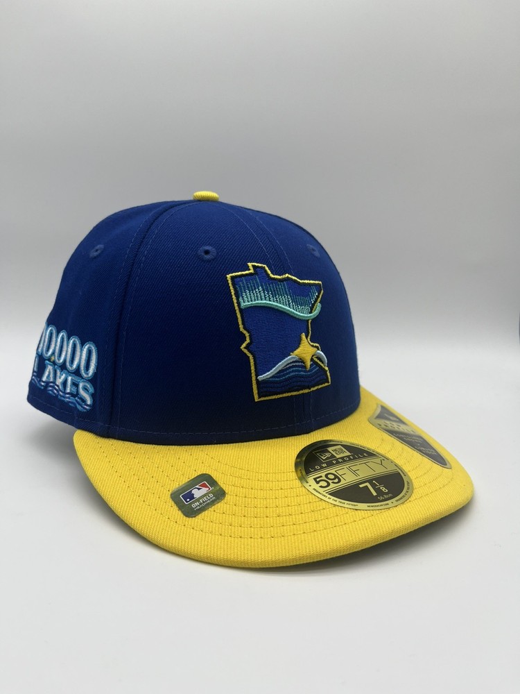 Royal Minnesota Twins Size 7 1/8 2024 City Connect 59FIFTY Fitted New Era Mens