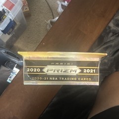 Panini Prizm 2020-21 NBA Hanger Box 20 Cards Orange Ice Prizms Zion