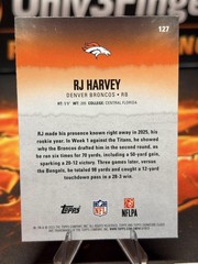 2025 Topps Signature Class RJ Harvey #127