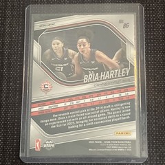 2025 Panini Prizm WNBA- Blue Velocity #86 Bria Hartley- Connecticut Sun