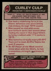 1977 Topps Curley Culp Houston Oilers #280 AP