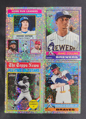 2025 Topps Heritage Chrome SILVER SPARKLE Parallels You Pick the Card