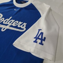 LA Dodgers Blue Nike Pullover Raglan w/Script Logo – Men&rsquo;s Size XL