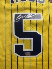 Jalen Rose Hardwood Classics Jersey Auto Fanatics Authenticated Size Large