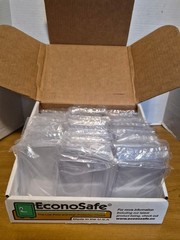 Hard Plastic Transparent Trading Card Protectors 90 ct. Case EconoSafe Snap-Tite