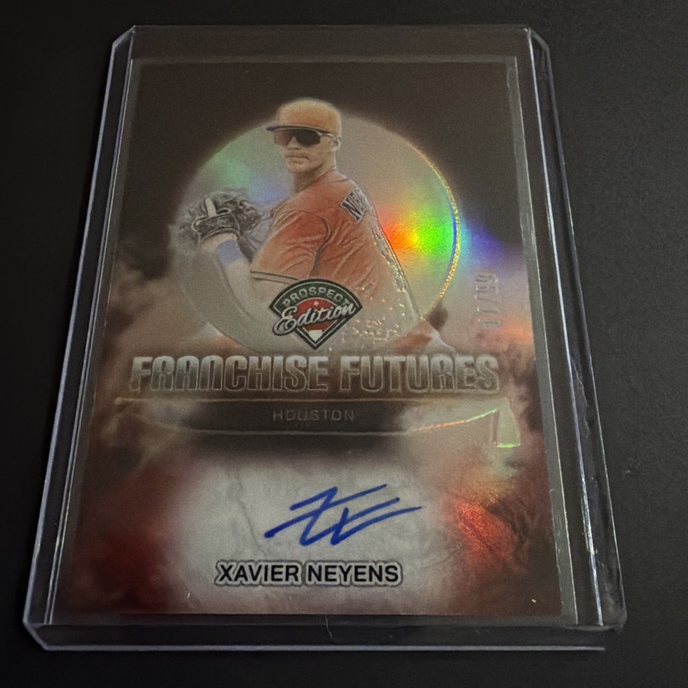 Panini 2025 Prospect Franchise Futures Xavier Neyens On Card Auto #FFS-22 /99