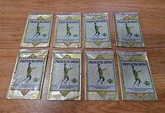 Michael Jordan Athlete of the Century EMPTY CARD WRAPPER Pack X8 LOT NBA 1999
