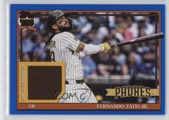 2026 Series 1 1991 Topps Baseball Relics Blue 86/150 Fernando Tatis Jr 1i5e
