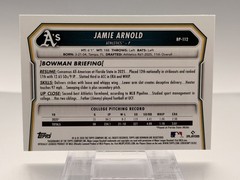 Jamie Arnold 2026 Topps Bowman Light Blue (Paper) #/499 Athletics