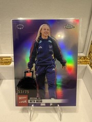 Topps Chrome Beth Mead Inside Look Arsenal FC UWCL 53/75 Insert