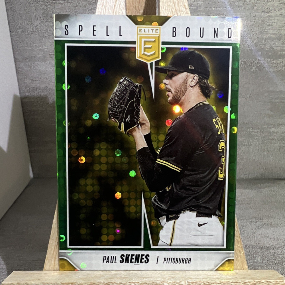 2025 Panini Donruss Elite Baseball Spellbound Insert Paul Skenes Pirates #11