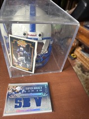 John Mackey Mini Helmet: Playoff Jersey Super Bowl V (12/49)
