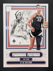 2025 Panini Donruss WNBA – A&rsquo;ja Wilson #11 – Franchise Features Las Vegas Aces