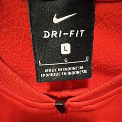 Nike Dri-FIT USA (USWNT)Soccer Red Full Zip Jacket Size L Style 893925-659.