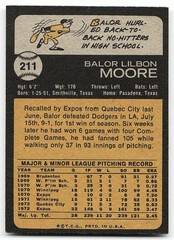 🔥 1973 Topps #211 Balor Moore