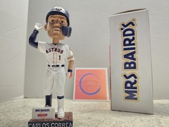 Carlos Correa Houston Astros MLB 2021 SGA Bobblehead NIB Can You Hear Me