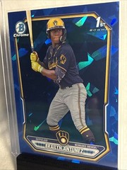 2026 Bowman Sapphire #BCP-41 Brailyn Antunez Milwaukee Brewers Bowman 1st