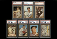 1962 Topps Baseball Complete Set (598) Mantle Mays Aaron PSA 6